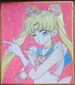スパーセーラームーン　ファンアート/手描きイラスト