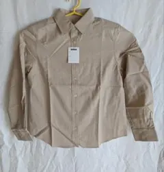 Gare De Lyon ベージュ 長袖シャツ