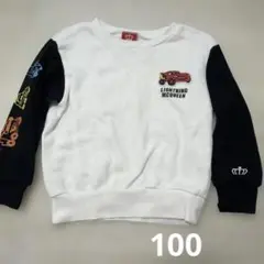 ライトニングマックィーン トレーナー 長袖　100センチ　ベビードール