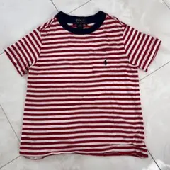 ラルフローレン キッズ Tシャツ 110 4T ボーダー ポケット付