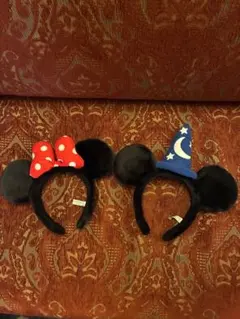 Disney ミッキー ミニー カチューシャ 2個セット