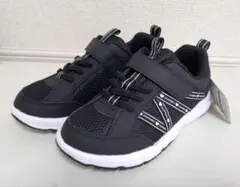 瞬足 スニーカー ブラック 20.0cm 2E キッズ