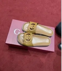 GUCCI グッチ インターロッキング サンダル GG 36 厚底 - メルカリ