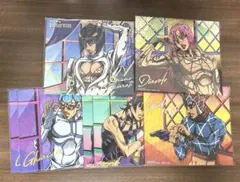 ジョジョの奇妙な冒険 黄金の風 色紙 キャンバススタイル