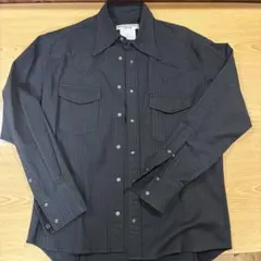 KATHARINE HAMNETT ブラックチェックシャツ Lサイズ