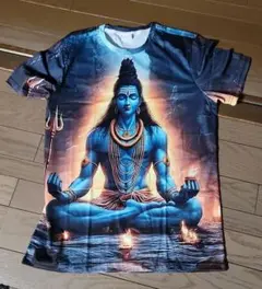 値下げ中シヴァ神 グラフィック Tシャツ Lサイズ