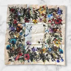 DRIES VAN NOTEN 花柄 シルクスカーフ - メルカリ