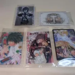 Death Note デスノート ウエハース カード ビジュアルカード5枚セット