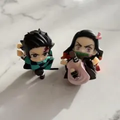 【鬼滅の刃】デフォルメ フィギュア 2体セット スタンドなし