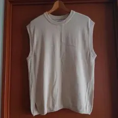 ニットベスト CIAOPANIC TYPY  綿100%  L