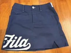 【5/20まで処分特価】FILA レディース ゴルフスカート M ネイビー