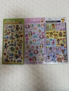正規品　ボンボンドロップシール　ディズニークラシック・プリンセス・ズートピア