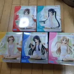 けいおん！　yumemirize　フィギュア　5体セット　コンプのサムネイル