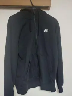Nike ブラック ジップアップ パーカー Lサイズ
