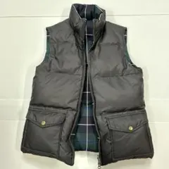 Glen Prince グレンプリンス タータンチェック ダウンベスト