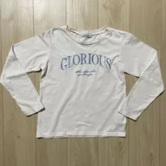 Love toxic 長袖カットソー　S(140cm) 白