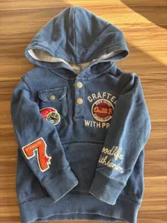 Double B フード付きパーカー　ミキハウス90cm