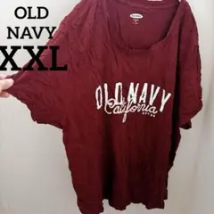 OLD NAVY【XXL】レッド Tシャツ トップス 半袖シャツ 古着 レア 赤