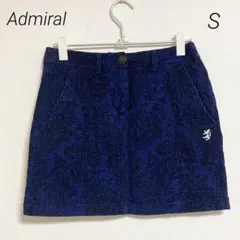 0485 Admiral GOLF アドミラル ゴルフスカート ダークブルー S
