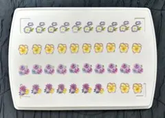 フラワーシール パープル系 ③