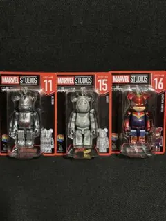 MARVEL STUDIOS ベアブリック 11 15 16セット