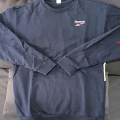 Reebok リーボック スウェット ネイビー L