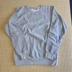 Champion リバースウィーブ L グレー スウェット