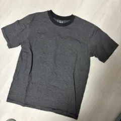 無印良品 半袖ボーダーTシャツ M ブラックのサムネイル