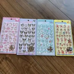 正規品 ボンボンドロップシール サンリオ くまのプーさん 第1弾 4枚セット