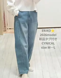 新品タグ付 シニカル デニム パンツ UVカット M〜Lサイズ Mal.