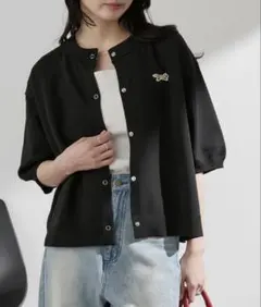 PENNEYS THE FOX ロゴ 半袖カーディガンのサムネイル