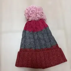 babyGap ニット帽 ポンポン付き 48-50cm