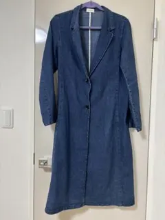 デニムロングジャケット