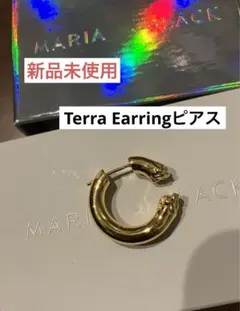 Sale‼️マリアブラックLuna Hoops 14ピアス ペア ゴールド - メルカリ