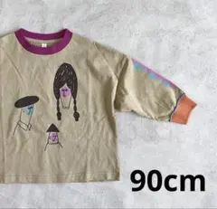 マーキーズ HOGAN ＲＡＮＣＨ WEAR ソデリブビッグロンT 90cm