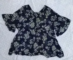 OLIVE des OLIVE／Global Basics／ブラック／花柄のサムネイル