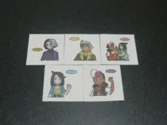 ５枚セット　ポケモン　デコキャラシール　第一パン