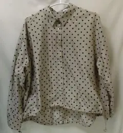 AMERICAN HOLIC ドット柄長袖シャツ Mサイズ