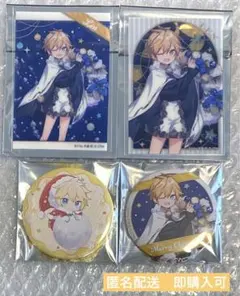 初音ミク　Xmas SHOP 2023 クリアカード　缶バッジ　鏡音レン