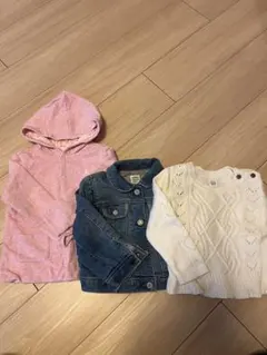 ラルフローレン、GAP 女の子 3枚セット