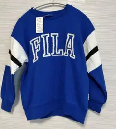 キッズ　男の子　FILA 長袖トレーナー　裏起毛　140のサムネイル