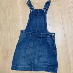 デニム サロペット ジャンパースカート