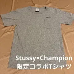 STUSSY×Championコラボ　Tシャツ