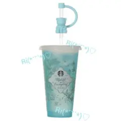 スタバ　ミステリー カラーチェンジング リユーザブル コールドカップ　キャップ