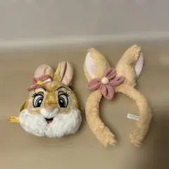 ミスバニー　カチューシャ　コインケース　ディズニーリゾート