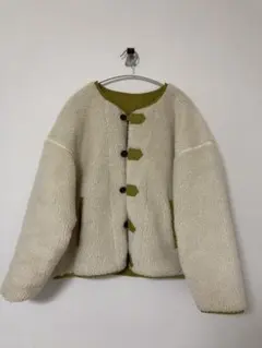 チャムスフリース リバーシブルジャケット サヨリワダエルモ - メルカリ