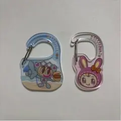 ZETTERIA ゼッテリア　ナルミヤキャラクター　アクリルカラビナ 2種セット