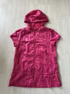 DUNLOP MOTORSPORT フード付きジャケット ピンク M