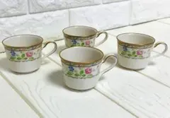 ノリタケ アイボリーチャイナ デミタスカップ 4 客 セット