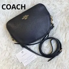 美品 COACH セレナ 黒 カメラバッグ ダブルジップ 革 クロスボディのサムネイル